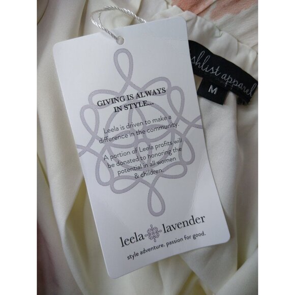 WISHLIST APPAREL Woman's Size M Multicolor Tie Dye Midi Skirt Lined Side Zip NEW - Picture 6 of 7